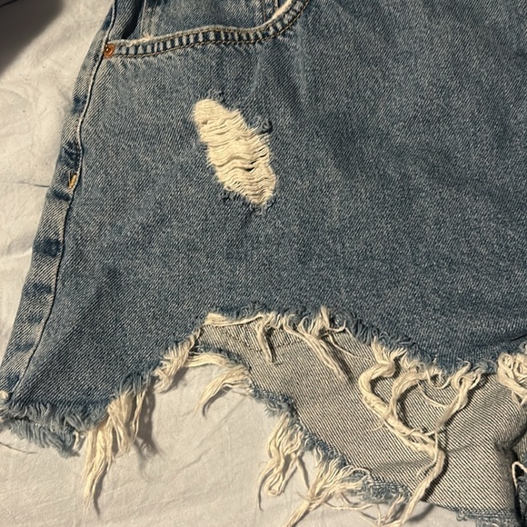 Distressed Jean Shorts - Picture 2 of 5
